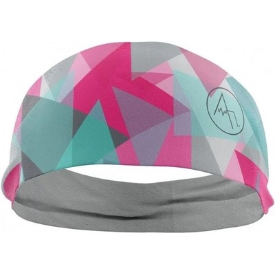 An-ywhere jednovrstvá geometric růžová/tyrkysová