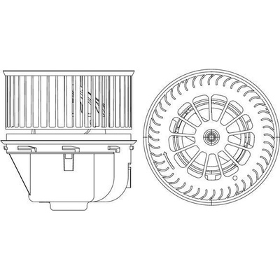 Vnitřní ventilátor MAHLE AB 264 000P (AB264000P)