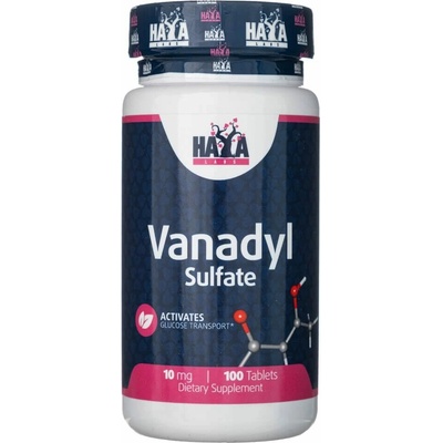 Haya Labs Vanadyl sulfát 10 mg 100 tabliet