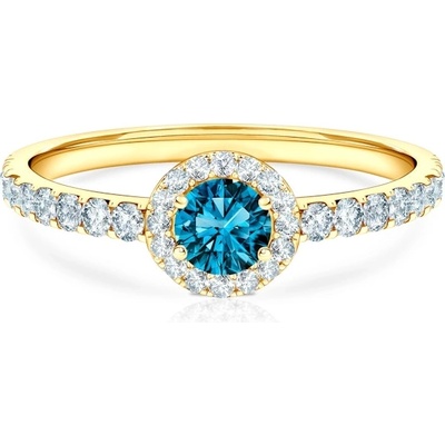 SAVICKI Годежен пръстен This is Love: злато, син диамант