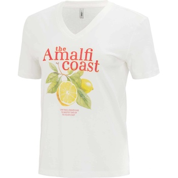 ONLY Тениска onlhenny reg s/s v-neck top cs jrs