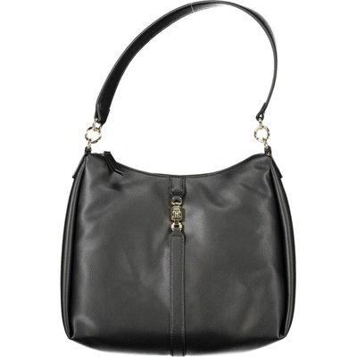Tommy Hilfiger Дамска чанта tommy hilfiger, Цвят Черен (aw0aw15713_nebds)
