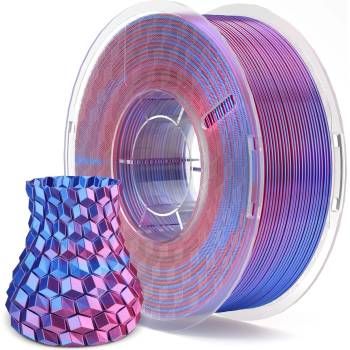 Elegoo SILK PLA -1.75mm-1KG-Cardboard Spool-Silk Blue Purple (50.203.0284)