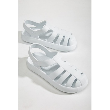 Moda Trend Дамски ежедневни сандали - Бели #367228 (367228_Бяло)