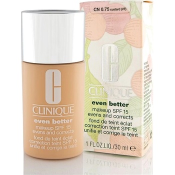 Clinique Even Better make-up SPF15 Rozjasňujúci make-up 14 CN 0.75 Custard 30 ml