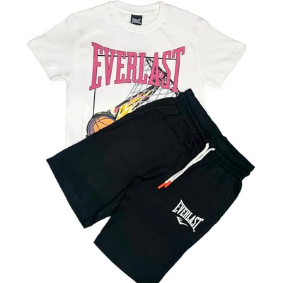 Everlast Short sleeve set - White / Black (Off White/Black 04)