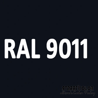 RAL 9011 akrylová auto farba lesklá alebo matná 1 liter + tužidlo + riedidlo