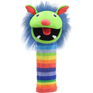 The Puppet Company Кукла за куклен театър Чорапено Чудовище Рейнбоу, 38 см
