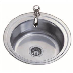 Inter Ceramic Кухненска мивка 4545U, Inter Ceramic, алпака, единична, 51x20см (4545U) Мивка за вграждане