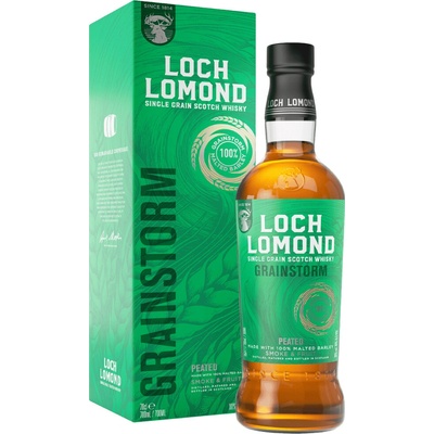 Loch Lomond Malted Barley Peated Single Grain 46% 0,7 l (holá láhev)
