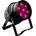 Stagg Светлинен ефект STAGG - Модел SLI-CLPA641-0BK- classic LED Spotlight 7x 8w RGB