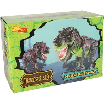 KIK Dinosaurus T-REX LED efekty pohyblivé části zvukové efekty