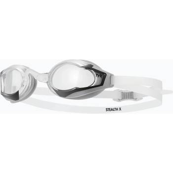 TYR Очила за плуване TYR Stealth-X Race clear/silver