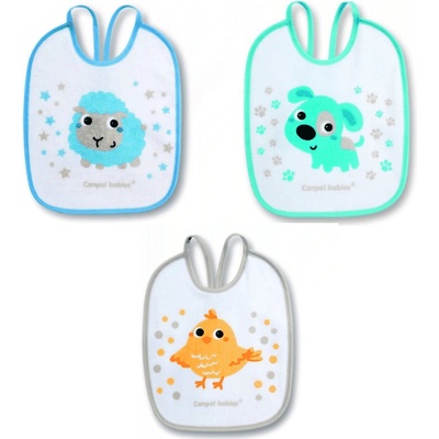 Canpol babies Bryndák froté nepromokavý 3ks Bunny – Zboží Dáma