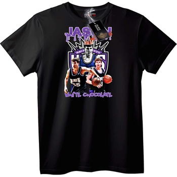 NOONEBRAND Тениска Джейсън Уайт Шоколад Кингс - 2XL, Black