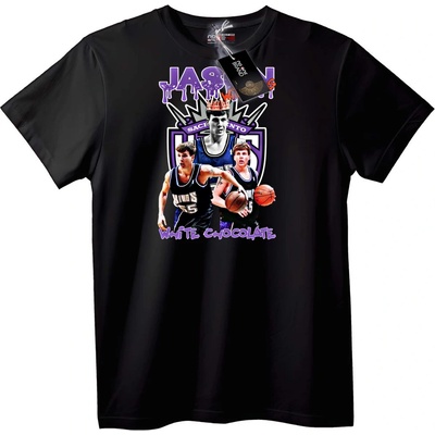 NOONEBRAND Тениска Джейсън Уайт Шоколад Кингс - 2XL, Black