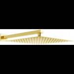 Mexen Slim дъждовалка 30 x 30 см с душ рамо, златно - 79130112-50 (79130112-50)
