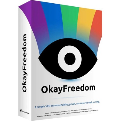 OkayFreedom Premium VPN 10GB Traffic 1 lic. 12 mes.