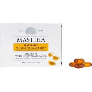 Mastiha Пастили с масло от мастиха, 20 броя, Mastiha (322170 (ZAX-347))