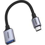 UGREEN US378 адаптер кабел USB гнездо - Type-C, 15cm, ЧЕРЕН 70889B (70889B)