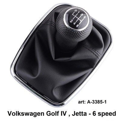 Топка с маншон за скоростен лост за VW Golf IV 6 скорости