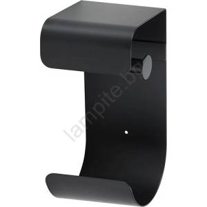 Bemeta Държач за хартия 12, 5x26 см неръждаема стомана/черен (BD0334)