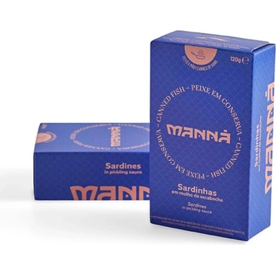 Manná Gourmet Portugalské sardinky v marináde "Escabeche" 120 g