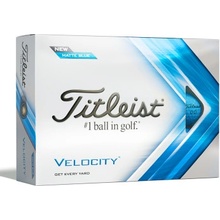 Titleist Velocity Matte Blue Modrá 12 ks