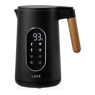 Lafe KettleX Pro, 2200W, 1.7 L, Двойна стена, Регулиране на температурата, Неръждаема стомана, Безжична, Чайник (LAFCZA47533)