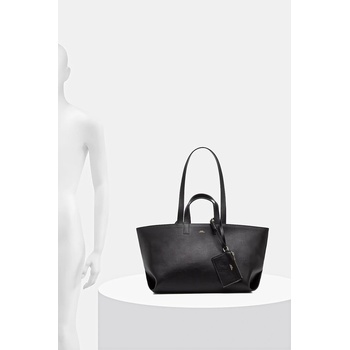APC A. P. C. шопинг чанта дамска от кожа le drummer (PXCEN.F67057)