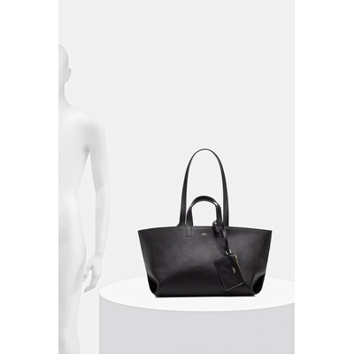 APC A. P. C. шопинг чанта дамска от кожа le drummer (PXCEN.F67057)