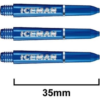 RedDragon Gerwyn Price VRX polykarbonát modré krátke 35mm