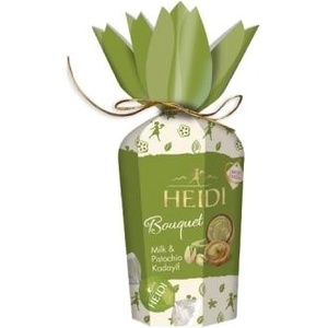 HEIDI Шоколадови бонбони Букет млечен шам фъстък и кадаиф 120 г