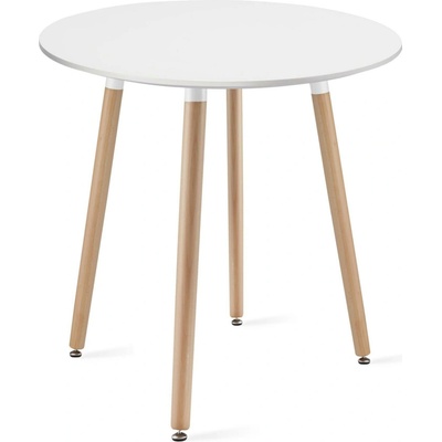Leobert KAMI 60 cm biely prírodné nohy