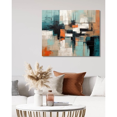 ZUTY Obrazy na stenu - Abstrakt 12 Rámovanie: bez rámu a bez vypnutia plátna, Rozmer: 80x100 cm