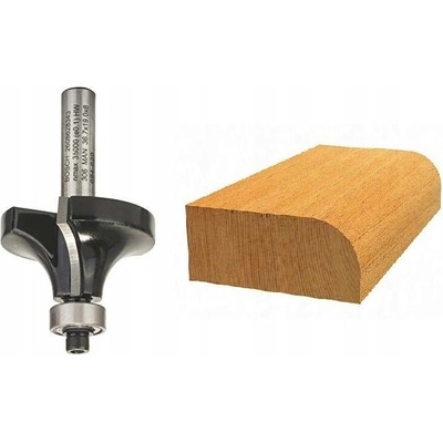 BOSCH zaoblovací fréza 8 mm 10-16,5-57