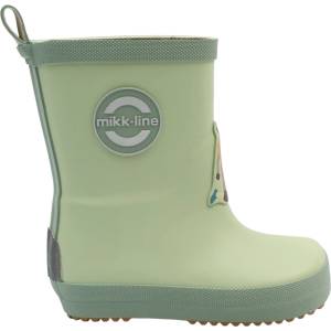 Mikk-Line Детски гумени ботуши Mikk-Line Kid's Wellies 3D Patch Barefoot Wellington boots - Smoke Green - размер 35 (EU) (731-0297-0122)