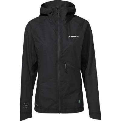 Vaude Дамско водоустойчиво яке Vaude Women's Scopi 2, 5L LW Jacket Waterproof jacket - Black - размер 42 (EU) (102-3978-0115)