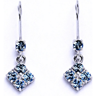 Čištín se Swarovski krystalem akvamarín NK 1324V