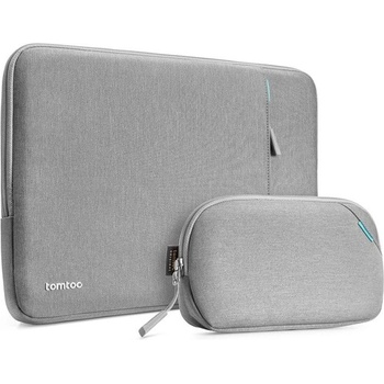 Puzdro Tomtoc Recycled Sleeve with Pouch A13D2G1GP 14" Gray