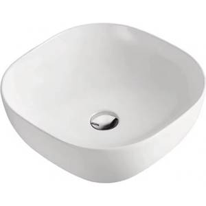 Inter Ceramic УМИВАЛНИК ВЪРХУ ПЛОТ 492 new 42х42х15см БЯЛ (492 new)
