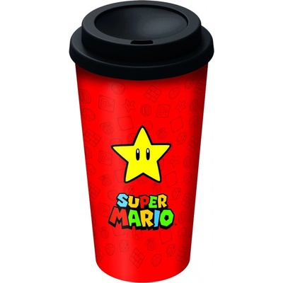 Epee Merch Super Mario hrnček na kávu plastový 520 ml