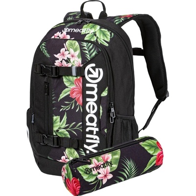 Meatfly Basejumper Tropical Black 22 l