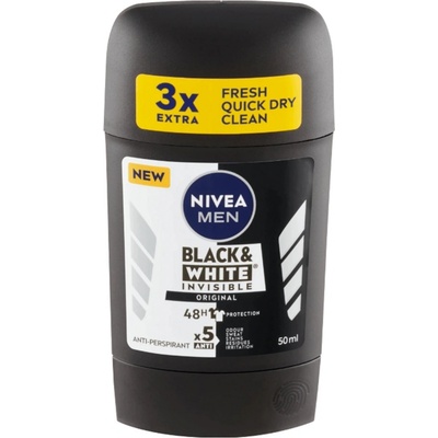 Nivea Men Black & White Original deostick 50 ml