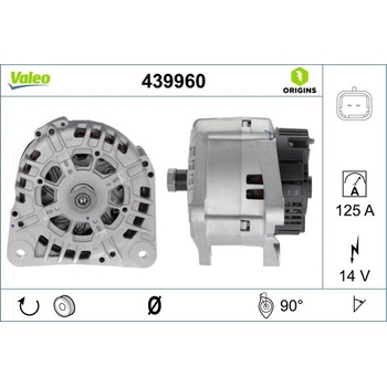 generátor VALEO 439960