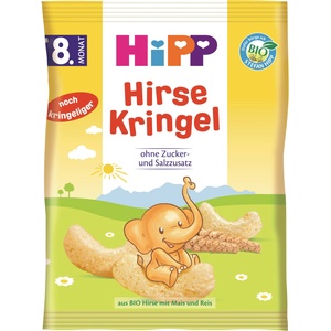 Hipp Био зърнени пръчици Hipp - С просо, 30 g (3564) - ozone