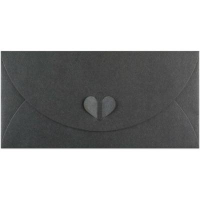 Motýlkové obálky - 110 x 220 mm (DL) - Břidlicově šedá