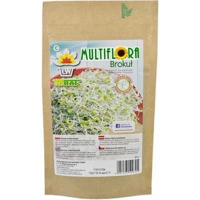 MultiFlora Brokolica - semená na klíčenie 100 g