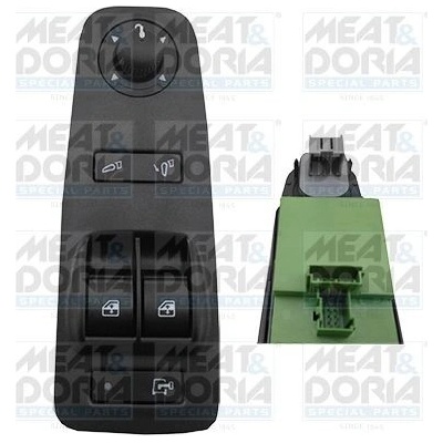 Spínač elektrického otvárania okien MEAT & DORIA 26290