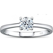 SILVEGO strieborný prsteň MADISON sa Swarovski Zirconia JJJR2339sw